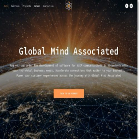 Скриншот главной страницы сайта gmassociated.com