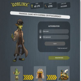 Скриншот главной страницы сайта goblinx.org