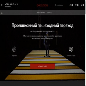 Скриншот главной страницы сайта gobozebra.com
