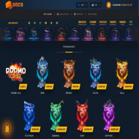 Скриншот главной страницы сайта gocs5.pro