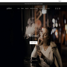 Скриншот главной страницы сайта godbere.com