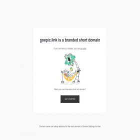 Скриншот главной страницы сайта goepic.link