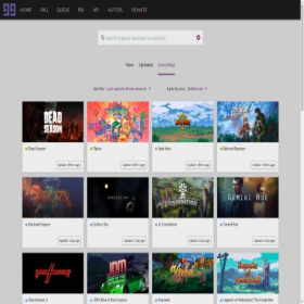 Скриншот главной страницы сайта gog-games.to