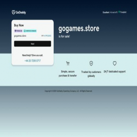 Скриншот главной страницы сайта gogames.store