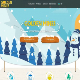 Скриншот главной страницы сайта gold-mine.org
