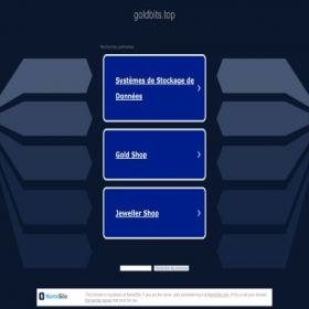 Скриншот главной страницы сайта goldbits.top