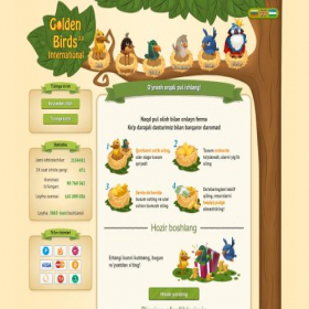 Скриншот главной страницы сайта golden-birds.tv