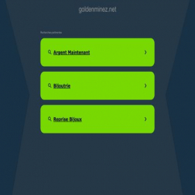 Скриншот главной страницы сайта goldenminez.net
