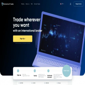 Скриншот главной страницы сайта golomon-trade.org