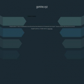 Скриншот главной страницы сайта gomine.xyz