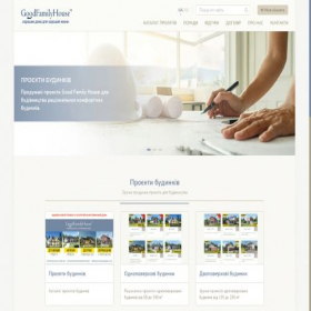 Скриншот главной страницы сайта good-family-house.com