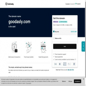 Скриншот главной страницы сайта goodasly.com