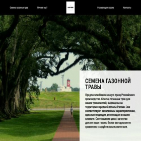 Скриншот главной страницы сайта goodseedsworld.xyz