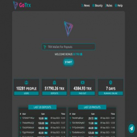 Скриншот главной страницы сайта gotrx.pro