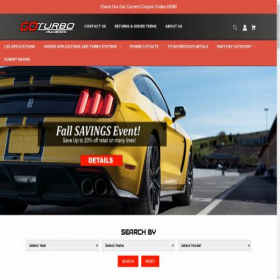 Скриншот главной страницы сайта goturbo.net
