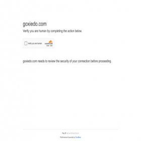 Скриншот главной страницы сайта goxiedo.com