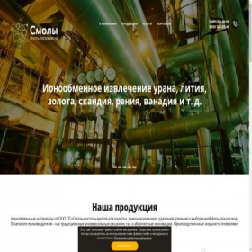 Скриншот главной страницы сайта gp-smoly.ru