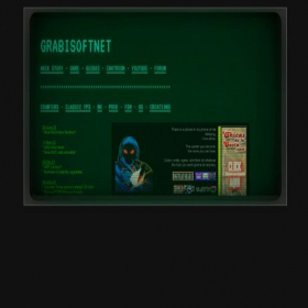Скриншот главной страницы сайта grabisoftnet.com