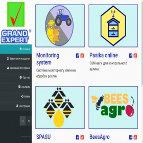 Скриншот главной страницы сайта grand.expert