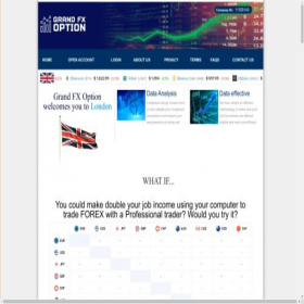 Скриншот главной страницы сайта grandfxoption.org