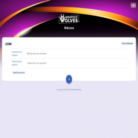 Скриншот главной страницы сайта graphlcwolves.com