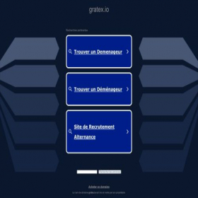 Скриншот главной страницы сайта gratex.io