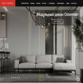 Скриншот главной страницы сайта gray-cardinal.ru