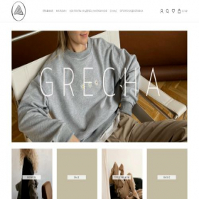 Скриншот главной страницы сайта grechastore.ru