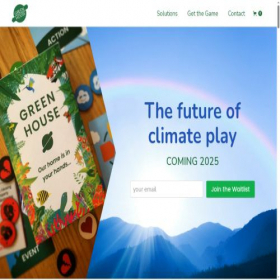 Скриншот главной страницы сайта greenhousegame.com