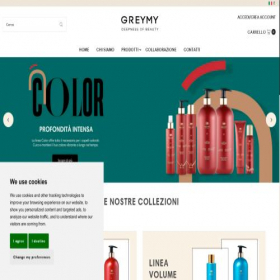 Скриншот главной страницы сайта greymy.com