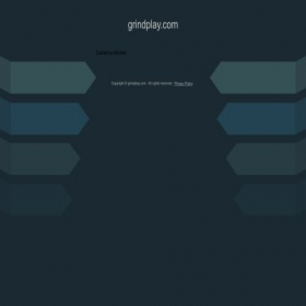 Скриншот главной страницы сайта grindplay.com