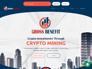 Скриншот главной страницы сайта gross-benefit.com