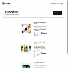 Скриншот главной страницы сайта groupfundz.com
