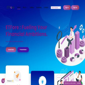 Скриншот главной страницы сайта growetfore.company