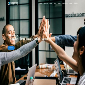 Скриншот главной страницы сайта growthaffirm.org