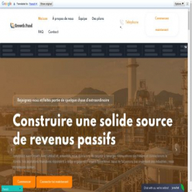 Скриншот главной страницы сайта growthfndlimited.com