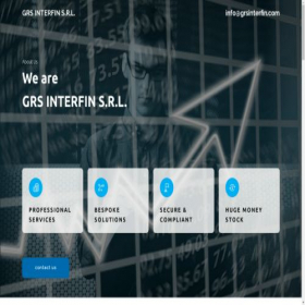 Скриншот главной страницы сайта grs-interfin.com