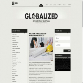 Скриншот главной страницы сайта grs-ltd.com