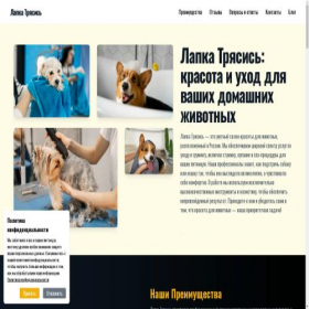 Скриншот главной страницы сайта gruvingrussiaa.ru
