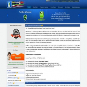 Скриншот главной страницы сайта gsmunlockusa.com