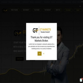 Скриншот главной страницы сайта gt-markets.com