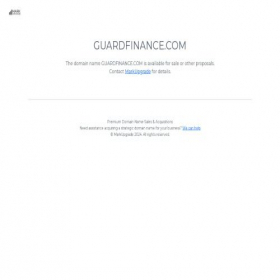 Скриншот главной страницы сайта guardfinance.com