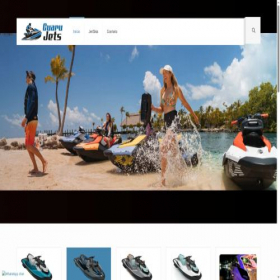 Скриншот главной страницы сайта guarujets.com.br