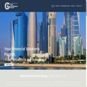Скриншот главной страницы сайта gulfinvestmentsgroup.com