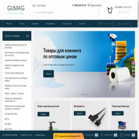 Скриншот главной страницы сайта gumag.ru