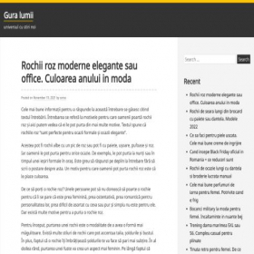 Скриншот главной страницы сайта guralumii.net