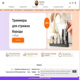 Скриншот главной страницы сайта gusgus.ru