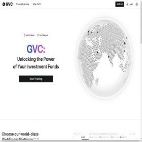 Скриншот главной страницы сайта gvc.fund