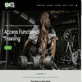 Скриншот главной страницы сайта gym300scotland.co.uk