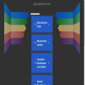 Скриншот главной страницы сайта gzp-platofrm.com
